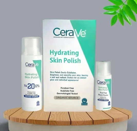 CeraVe Hydrating Skin Polish, Dual-Action Exfoliation & Hydration, for Softer Skin